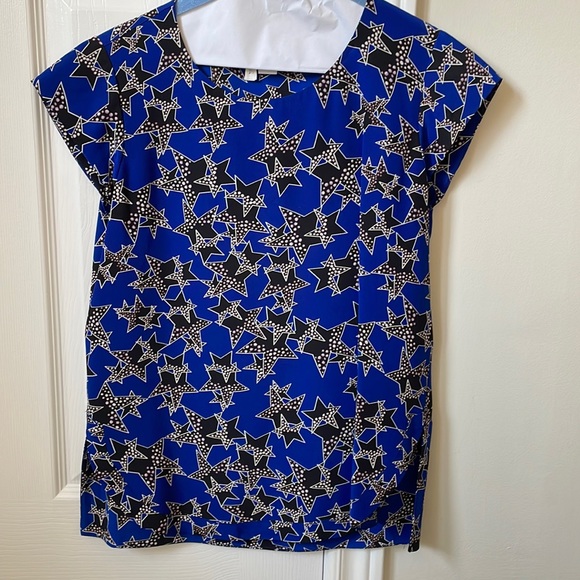 Womens Diane Von Furstenberg short sleeve blouse. - Picture 1 of 4